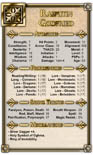 Dungeons & Dragons NPC Cards