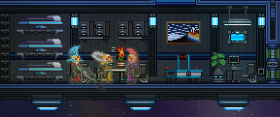 starbound how to get crew